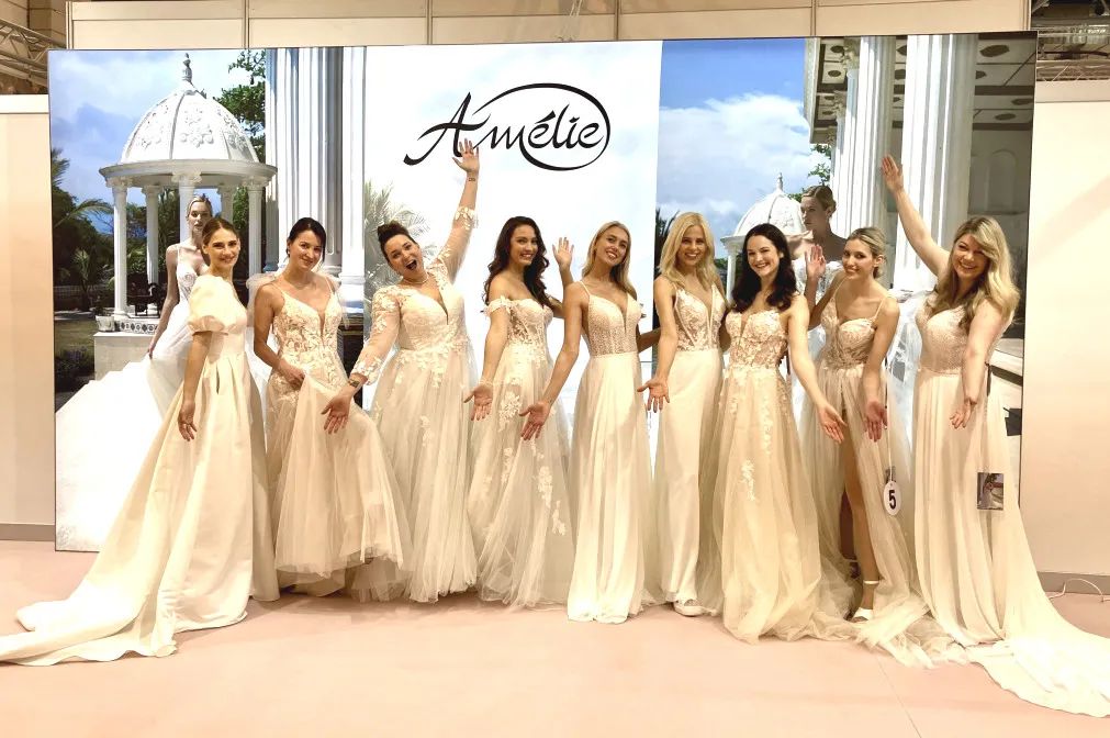 邀請函 | 德國Amélie全線品牌亮相2024上海國際婚紗禮服、彩妝造型及時尚配飾展